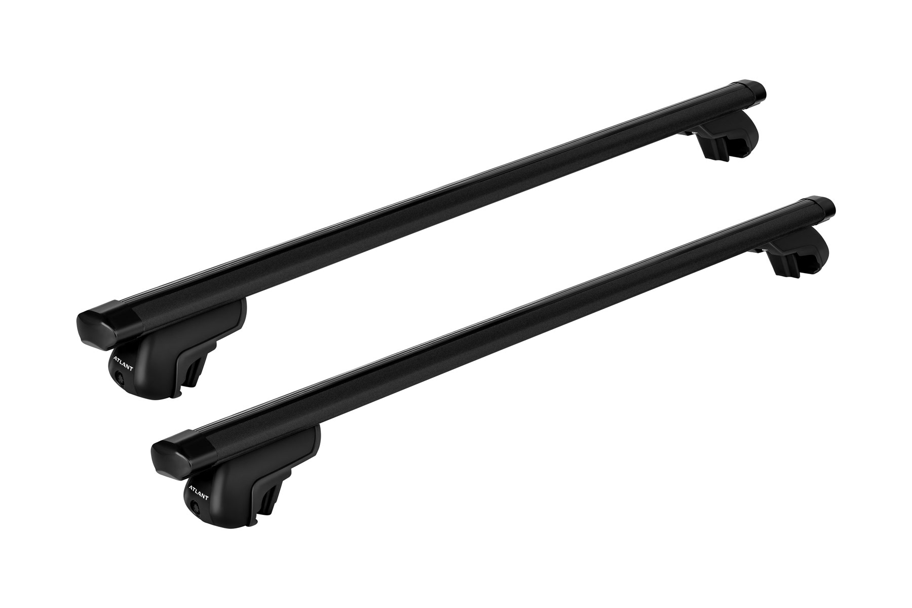Багажник ATLANT для AUDI A4 Allroad (2009-2016-н.в.), BMW X5 (2006-2010-2010-2013). Эконом дуга. Черный.