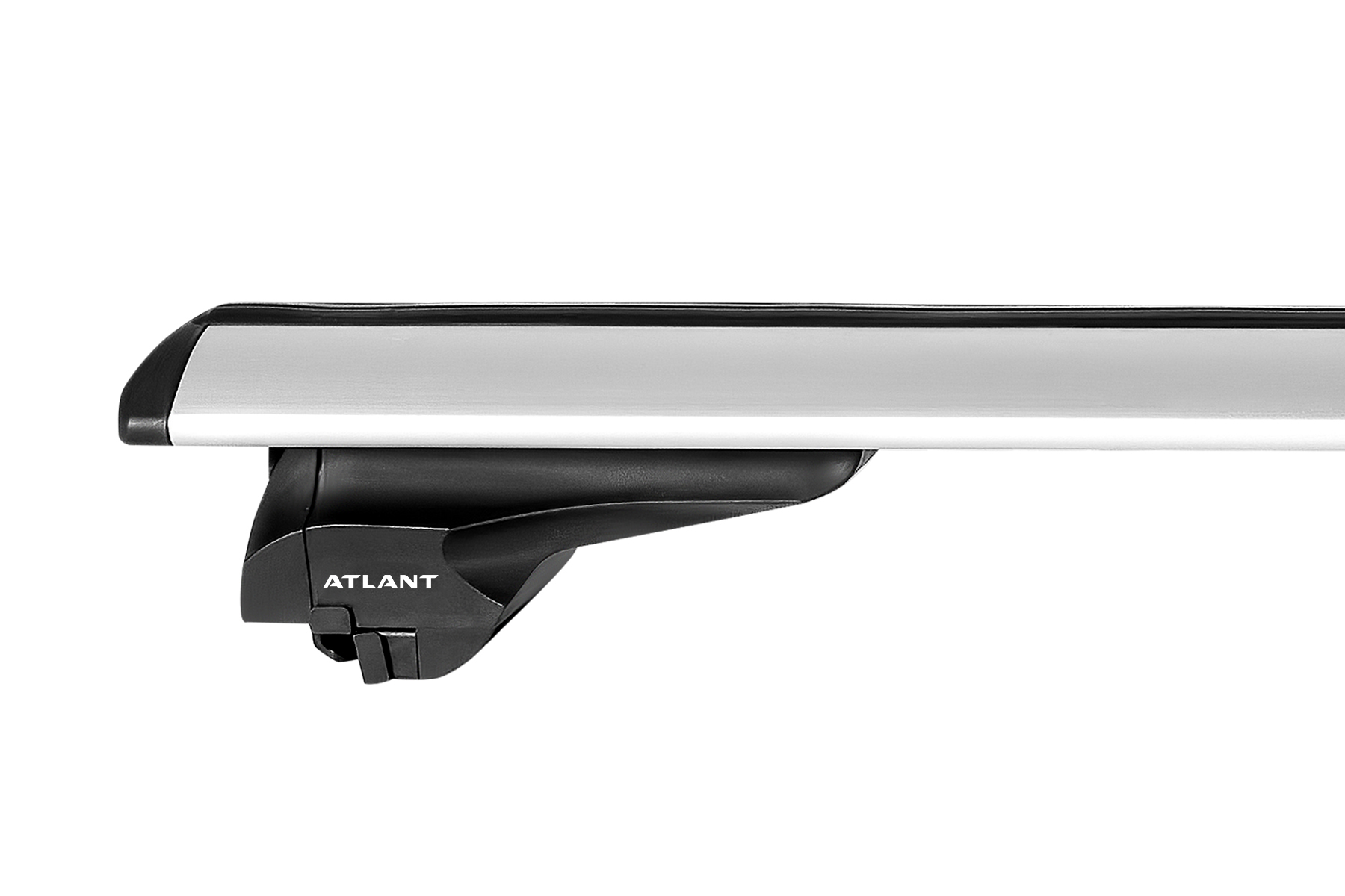 Багажник ATLANT для AUDI E-Tron (2018-н.в.), AUDI Q3 (2012-2018-н.в.). Крыловидная дуга. Серебристый.